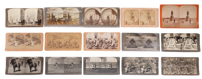 Amusement Stereoview Assortment