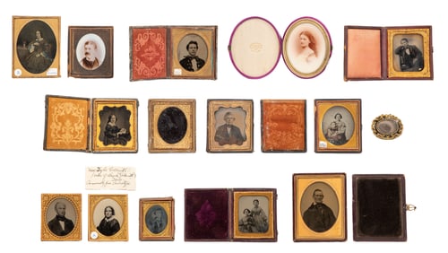 Ambrotype Photograph Assortment