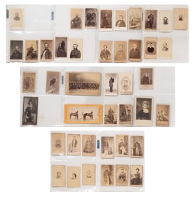 Civil War Carte de Visite Assortment