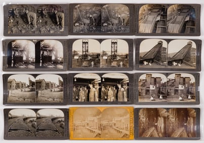 Mining Photograph and Stereoview Assortment