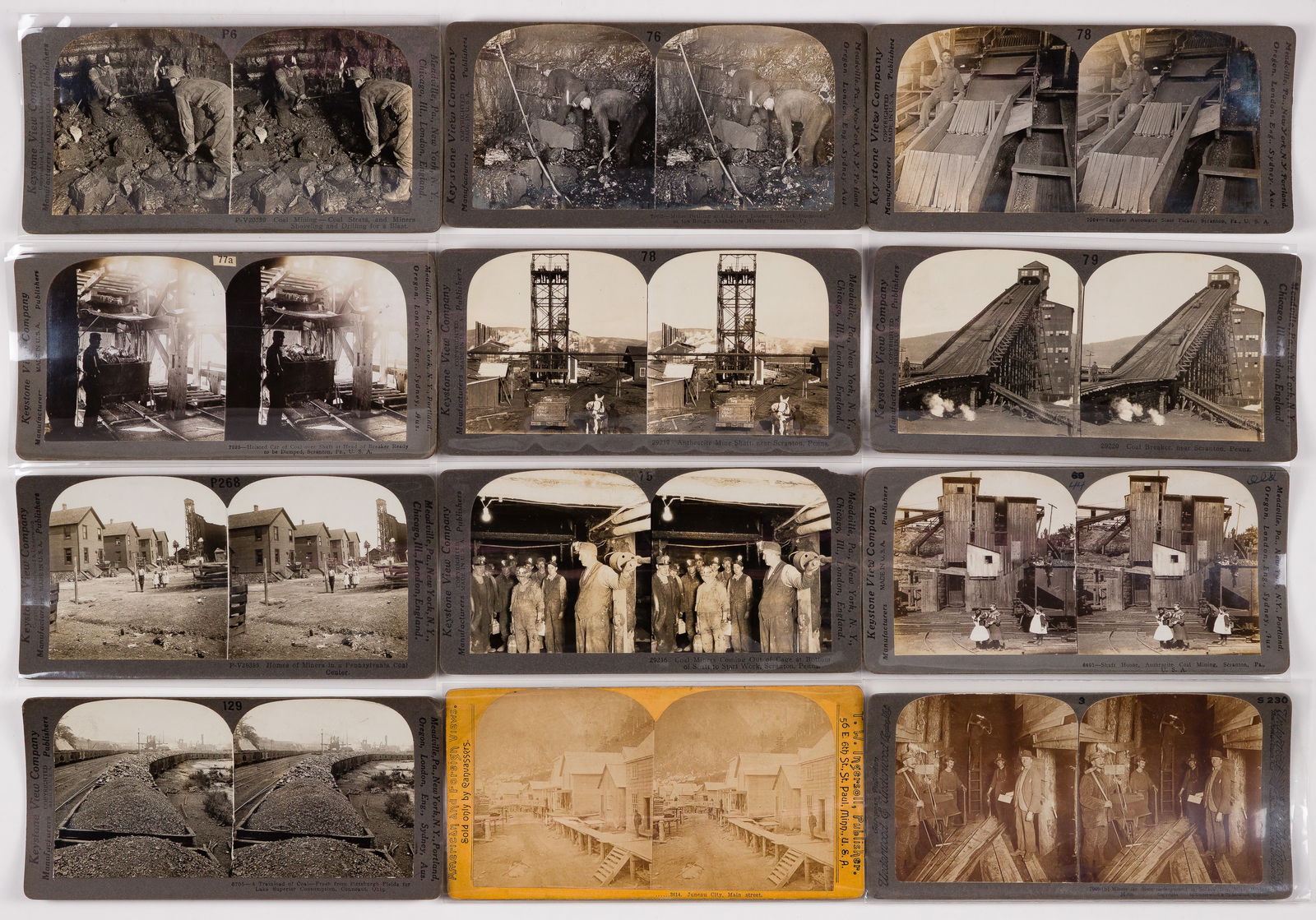 Mining Photograph and Stereoview Assortment (1 of 4)