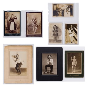 Circus Photograph, Postcard and Ephemera Assortment