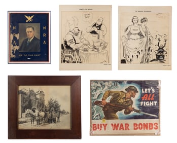 World War 2 Era Graphic Art Assortment
