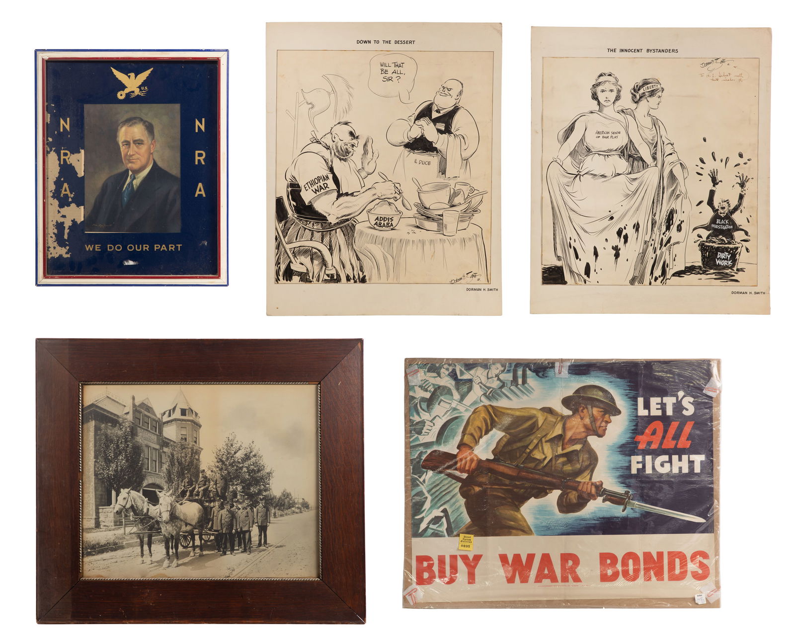 World War 2 Era Graphic Art Assortment (1 of 1)