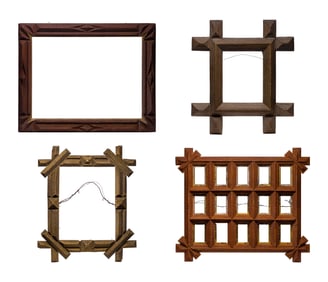 Tramp Art Frame Assortment