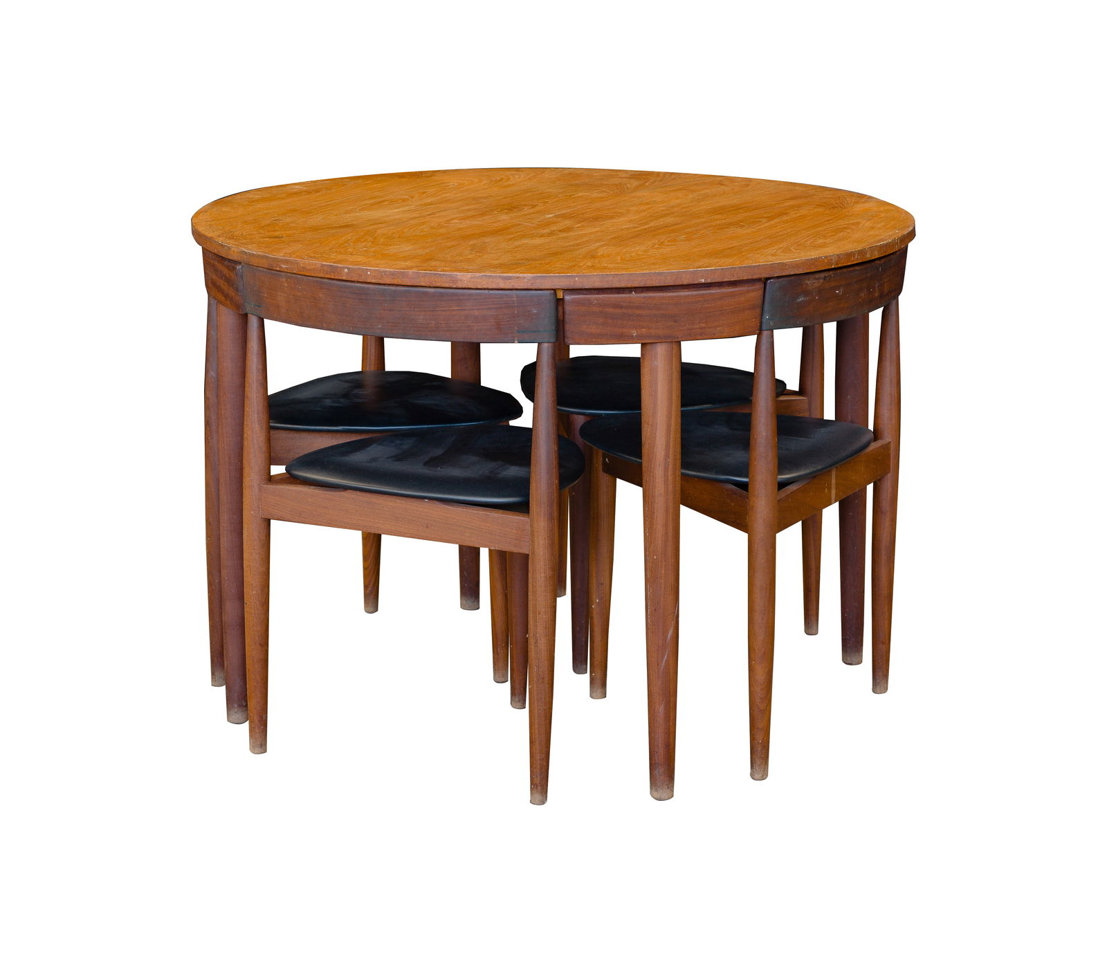 Hans Olsen for Frem Rojle Teak Table and Chair Set (1 of 4)