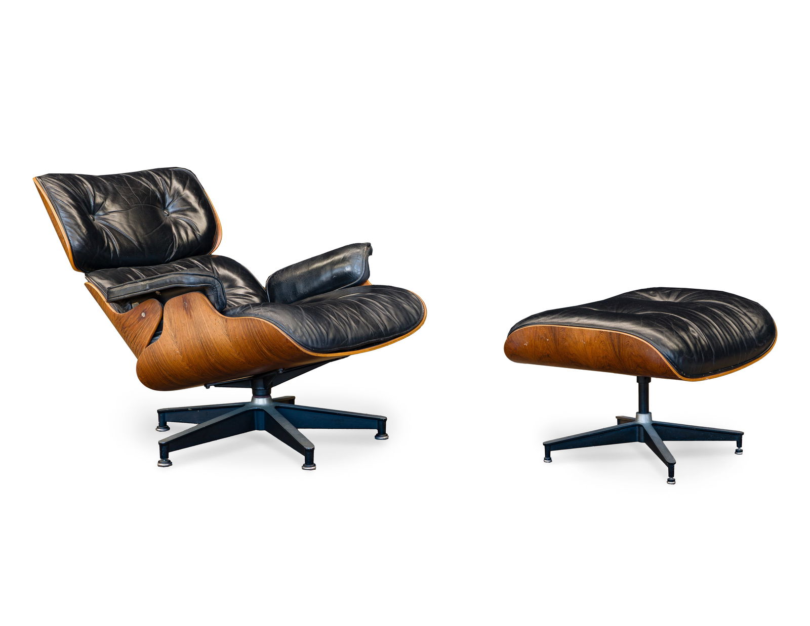 Charles and Ray Eames for Herman Miller Lounge Chair and Ottoman (1 of 3)