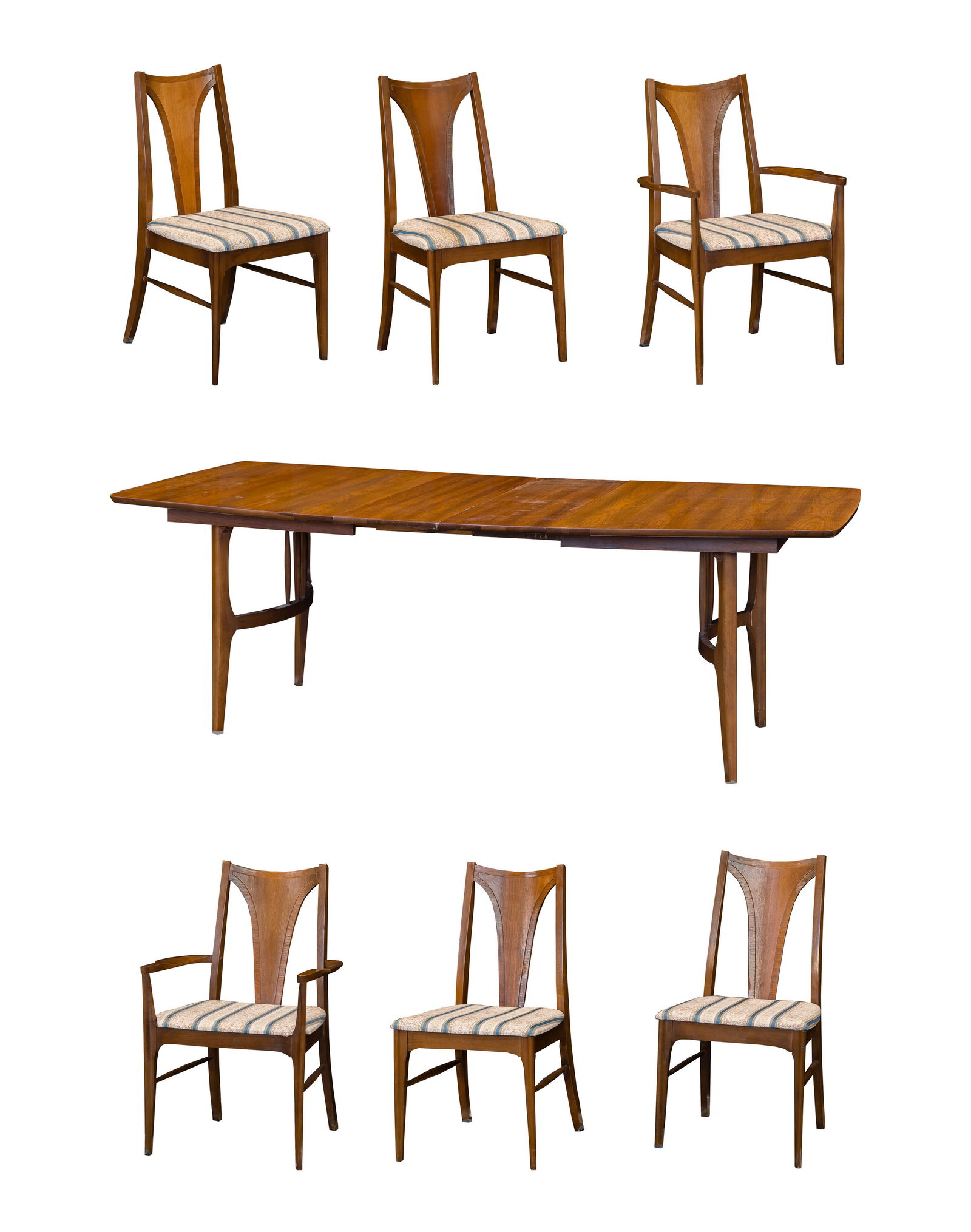 Jefferson Woodworking Table and Broyhill Chairs (1 of 1)