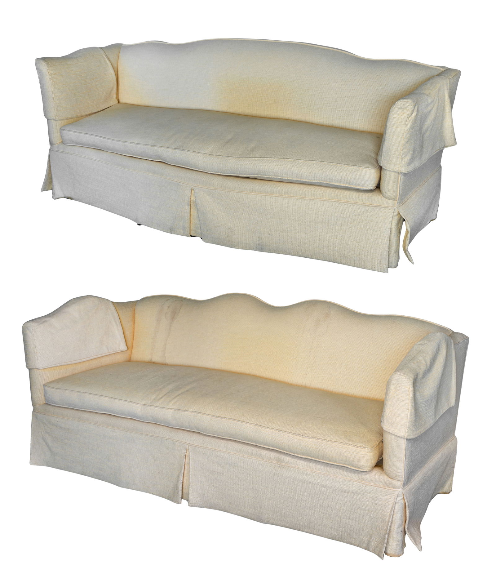 Silk Upholstered Sofas (1 of 1)