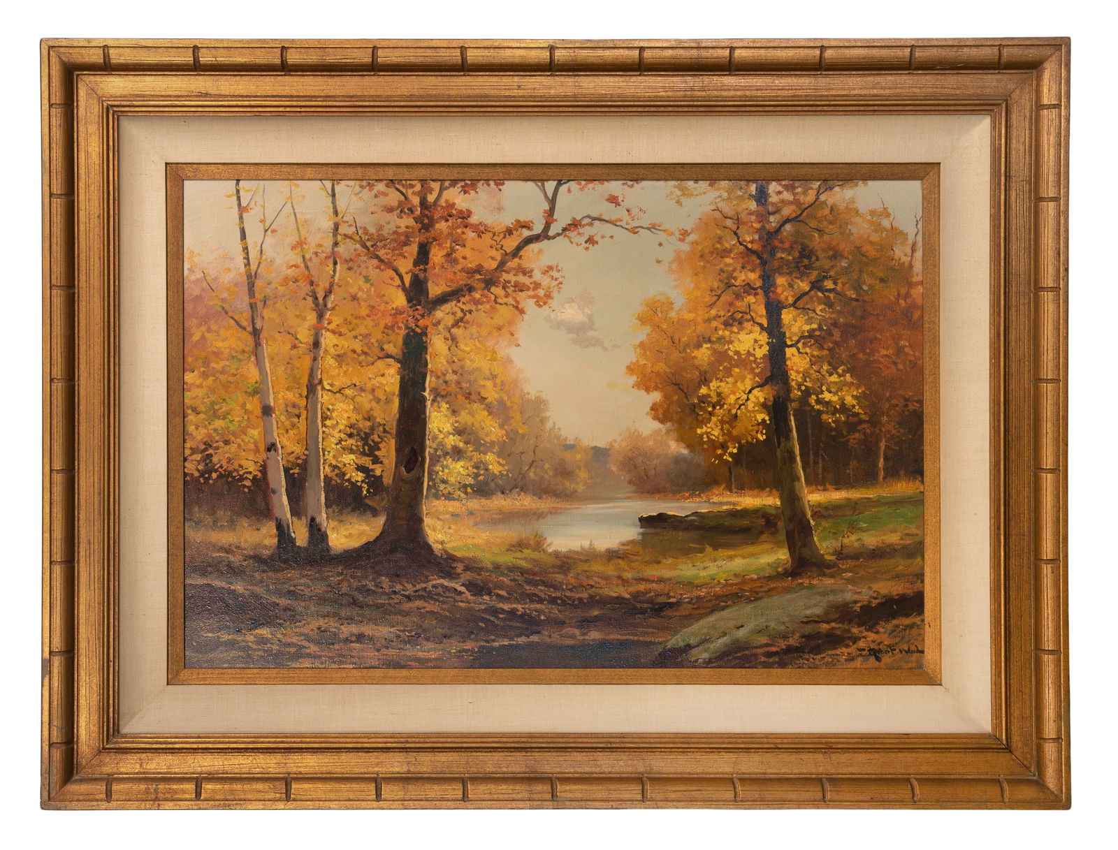 Robert William Wood (American, 1889-1979) Oil on Canvas (1 of 2)