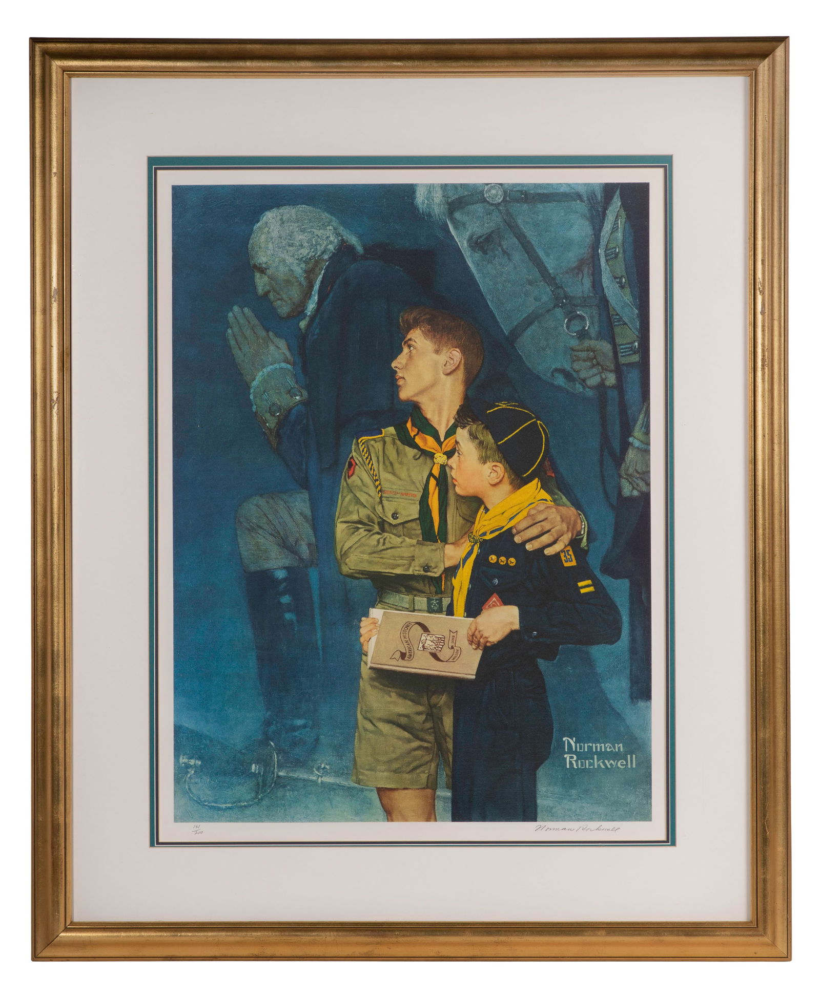 Norman Rockwell (American, 1894-1978) 'Our Heritage' Collotype (1 of 1)