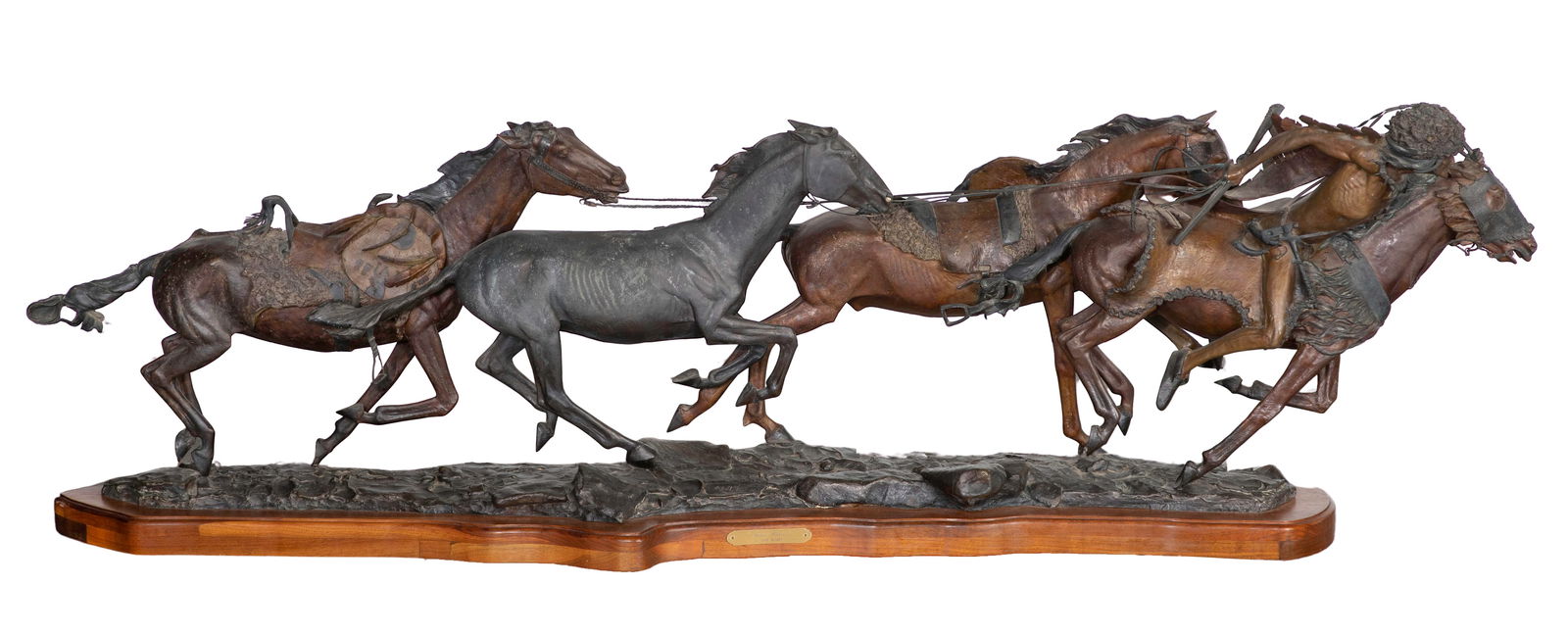 Dave McGary (American, 1958-2013) 'Stolen Honor' Bronze Sculpture (1 of 5)