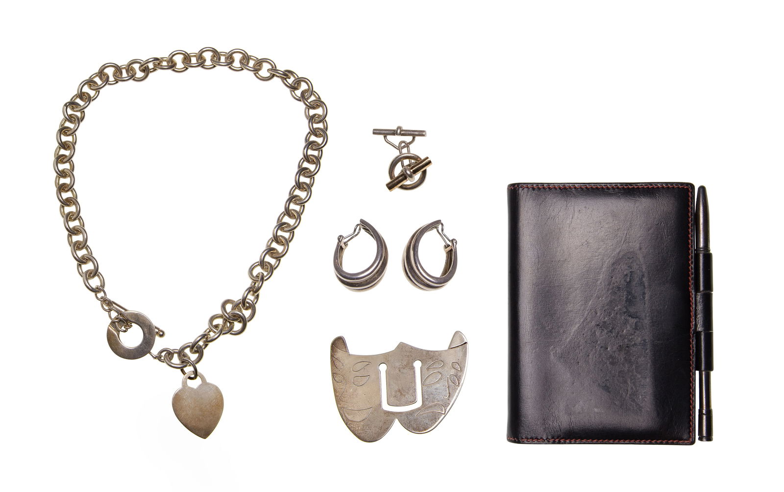 Tiffany & Co. and Hermes Sterling Silver Jewelry Assortment (1 of 1)