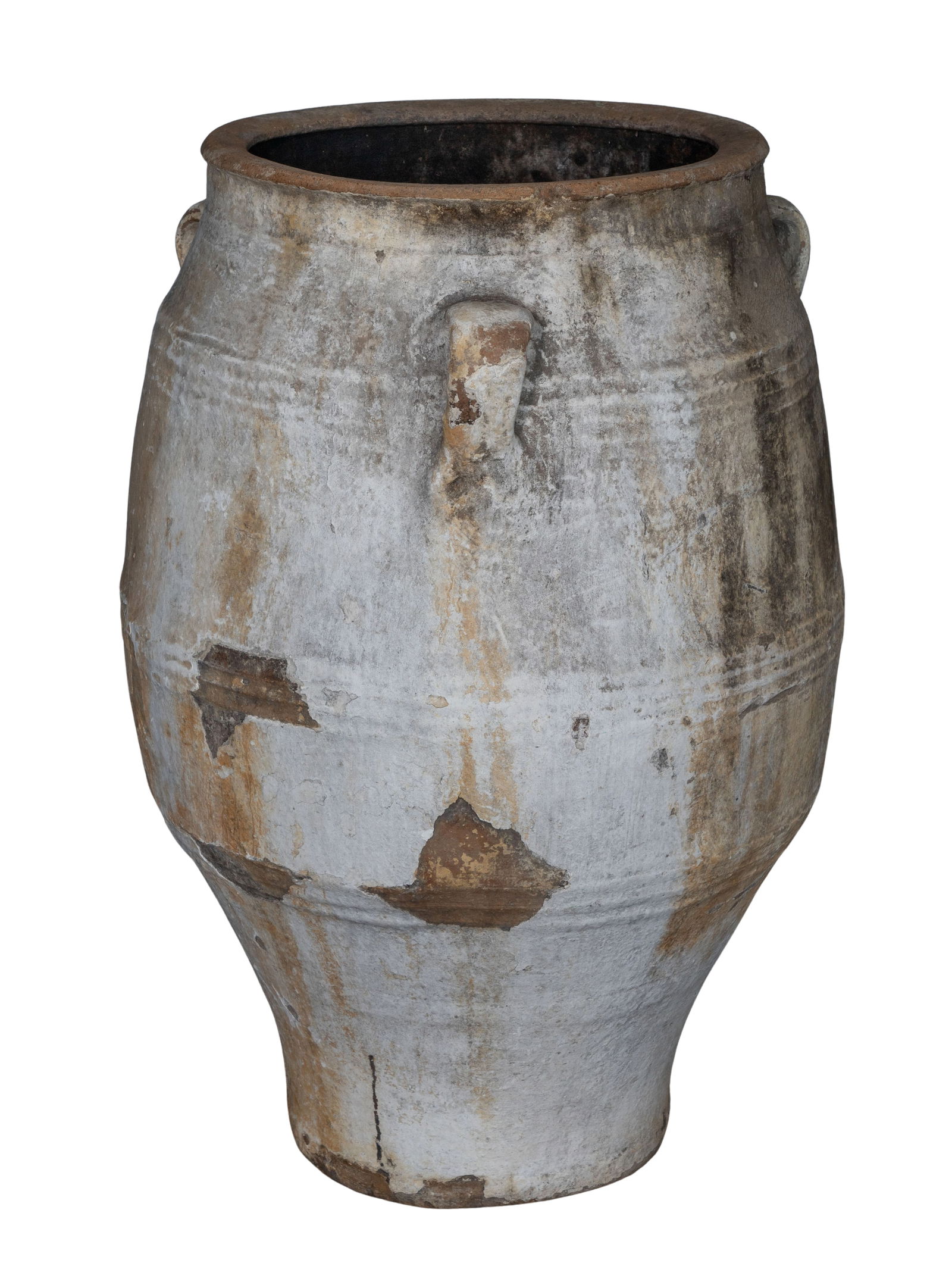 Mediterranean Pithari Pottery Storage Vessel - 4