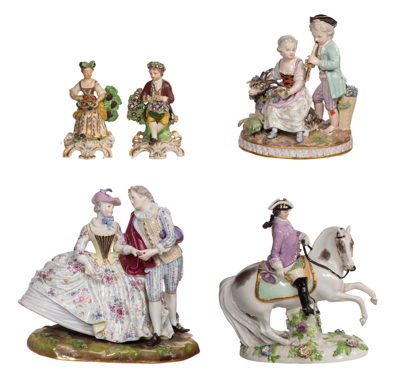 Meissen Porcelain Figurine Assortment (1 of 18)