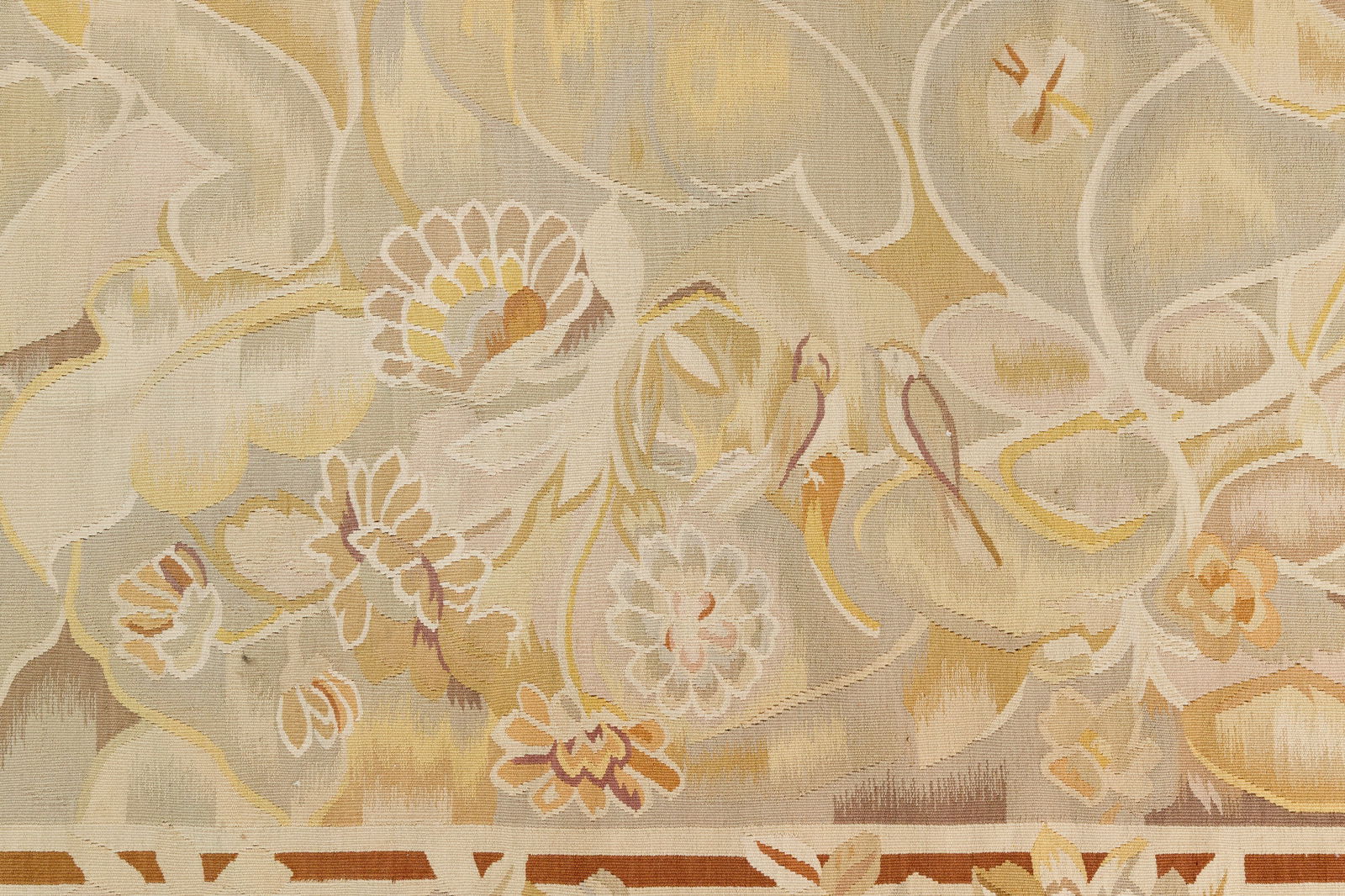 Aubusson Needlepoint Wool Rug - 3