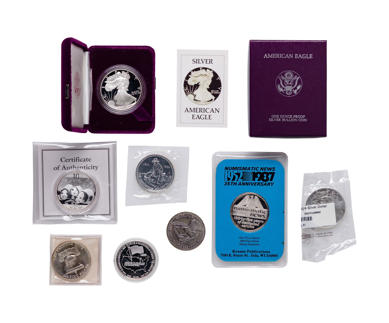 Fine Silver (0.999) Coin Assortment (1 of 1)