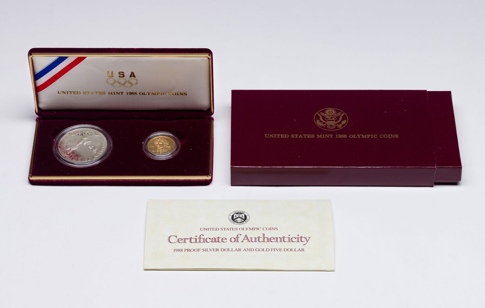 1988 Olympic Coin Mint Set (1 of 3)