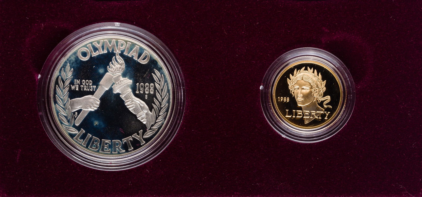 1988 Olympic Coin Mint Set - 2