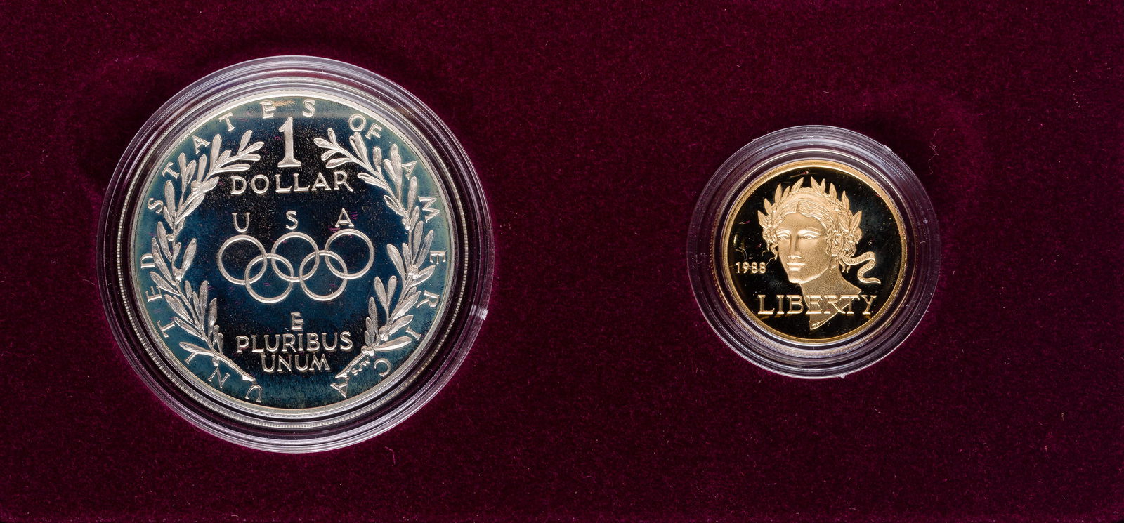 1988 Olympic Coin Mint Set - 3