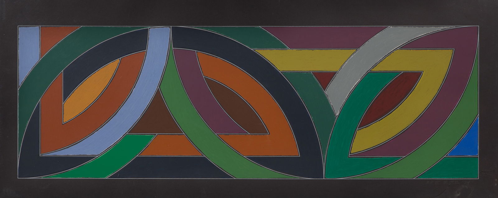 Frank Stella (American, 1936-2024) 'York Factory II' Serigraph (1 of 5)