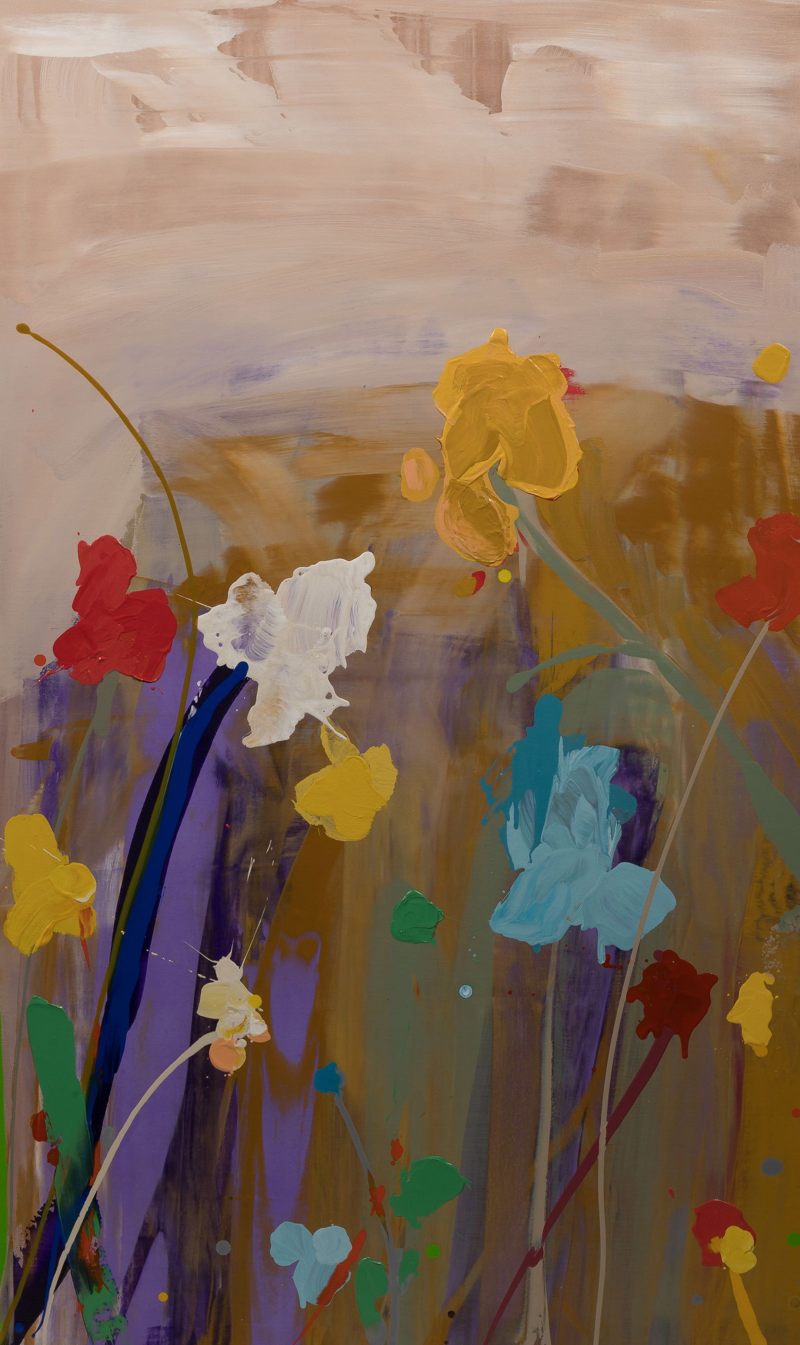 Daniel Phill (American, b.1955) 'Climber' Acrylic on Canvas (1 of 2)