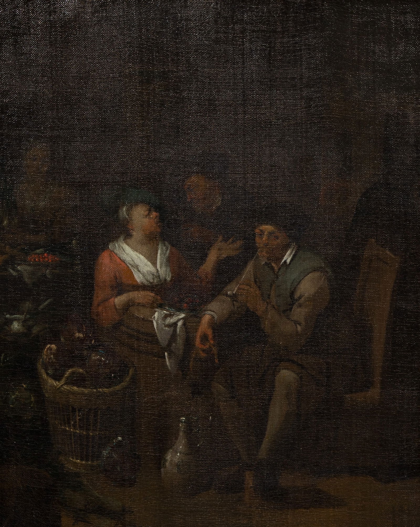 Attributed to Jan Baptist Lambrechts (Flemish, 1680-1731) Oil on Canvas (1 of 3)