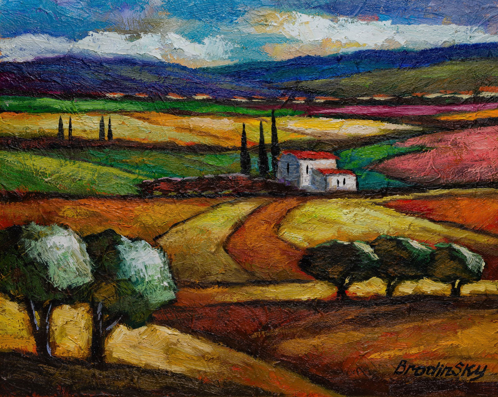 Slava Brodinsky (American / Russian, b.1955) Oil on Canvas (1 of 3)