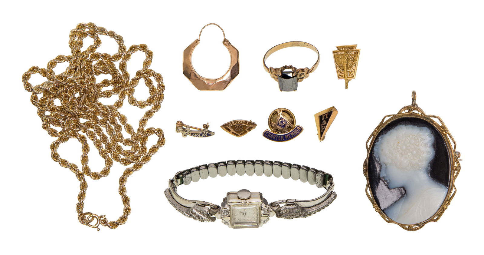 14k and 10k Gold Jewelry Assortment (1 of 1)