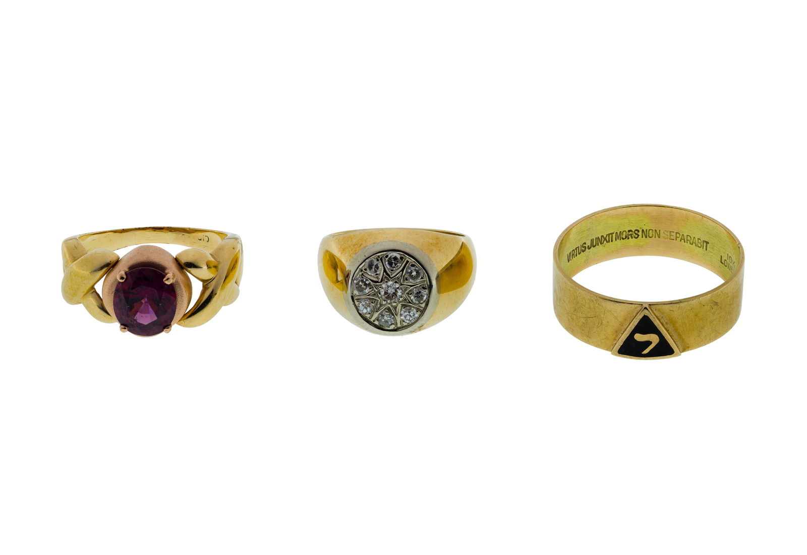 10k Yellow Gold Ring Assortment (1 of 2)