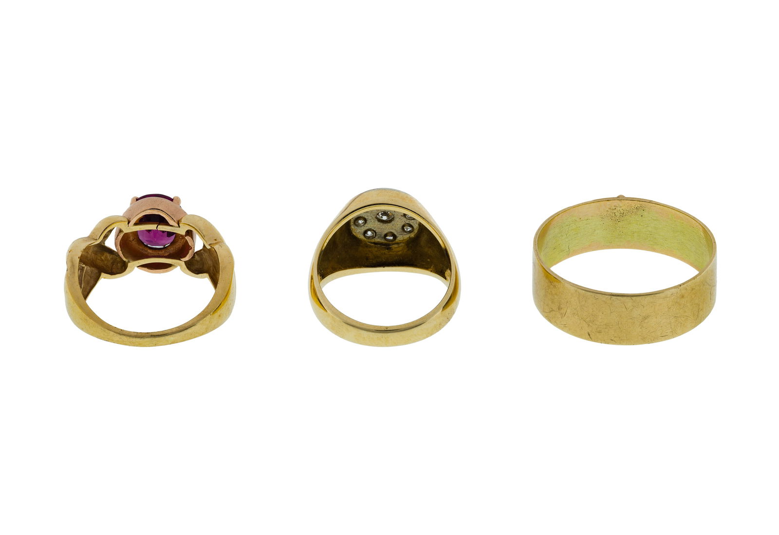 10k Yellow Gold Ring Assortment - 2