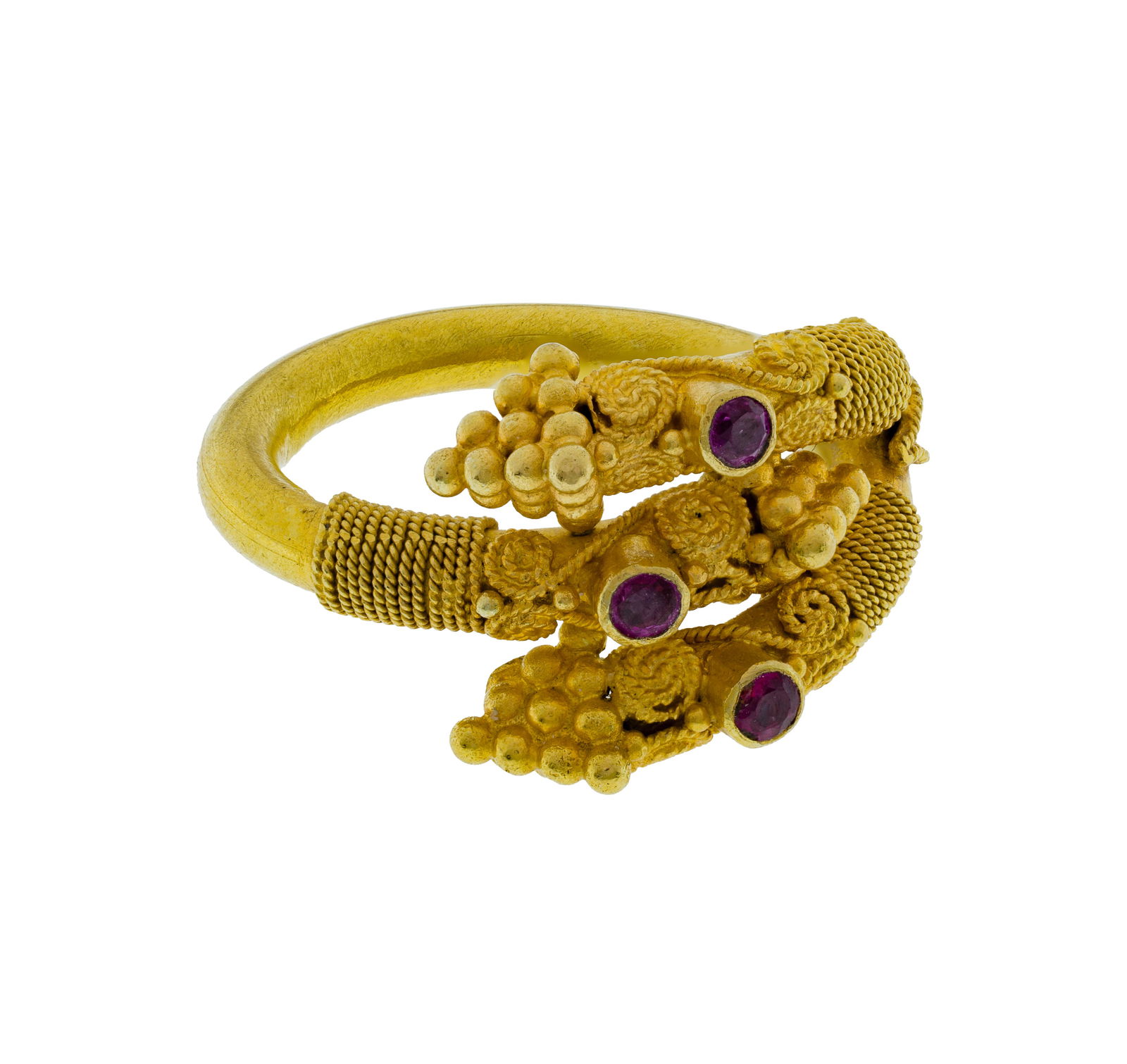 20k Yellow Gold and Ruby Ring (1 of 3)