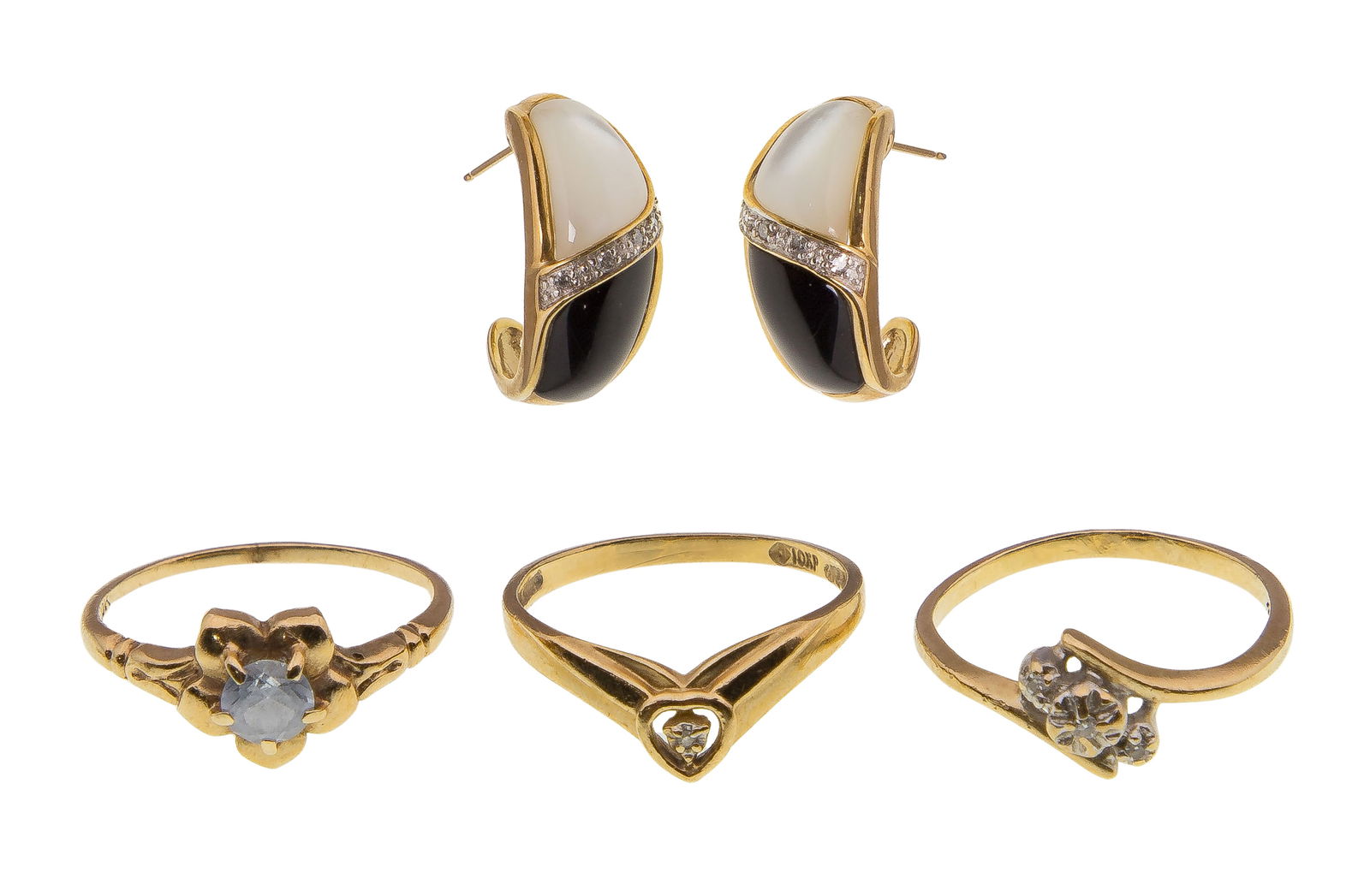 10k Yellow Gold Jewelry Assortment (1 of 1)