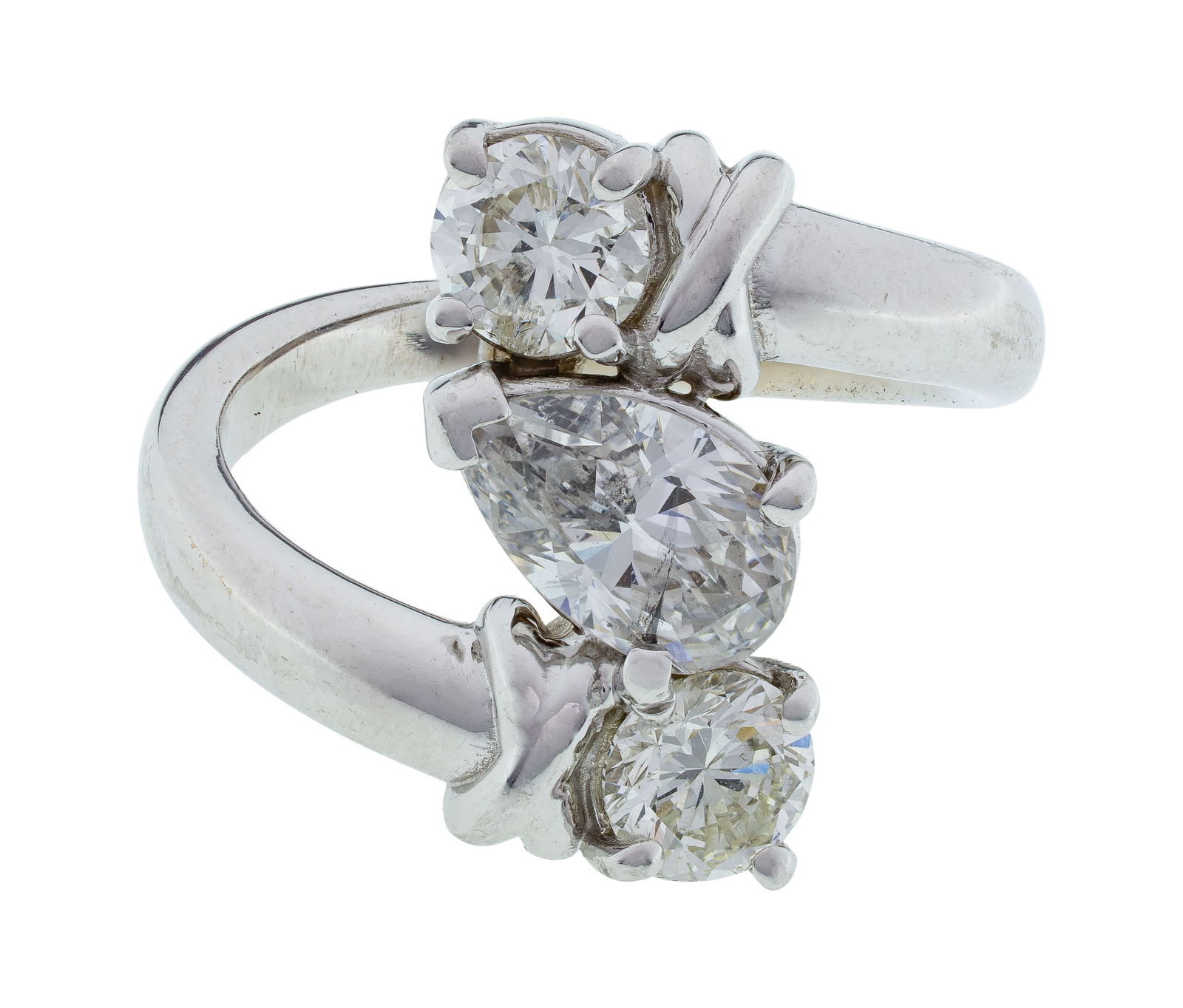 14k White Gold and Diamond Ring (1 of 3)