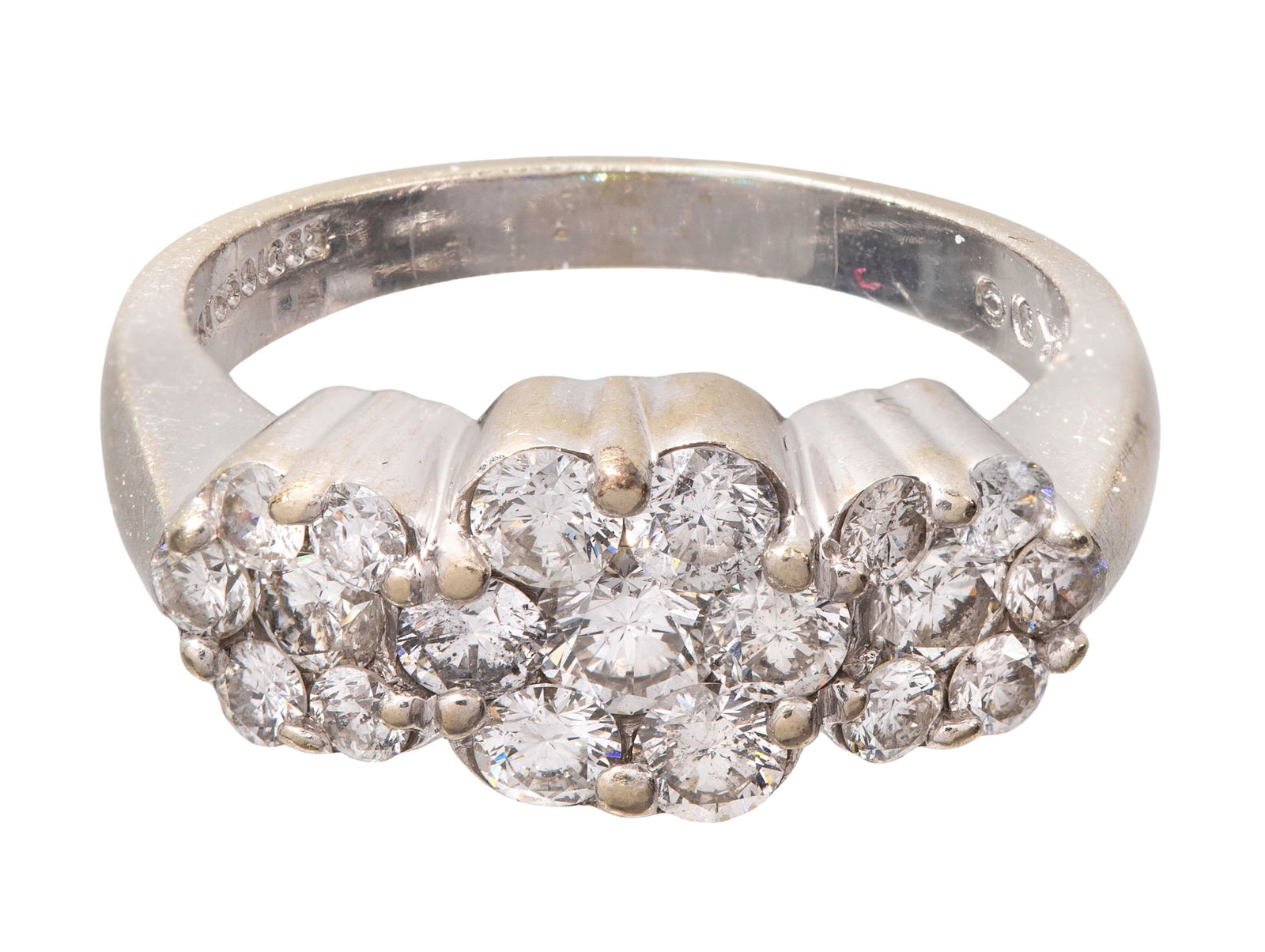 14k White Gold and Diamond Ring (1 of 1)