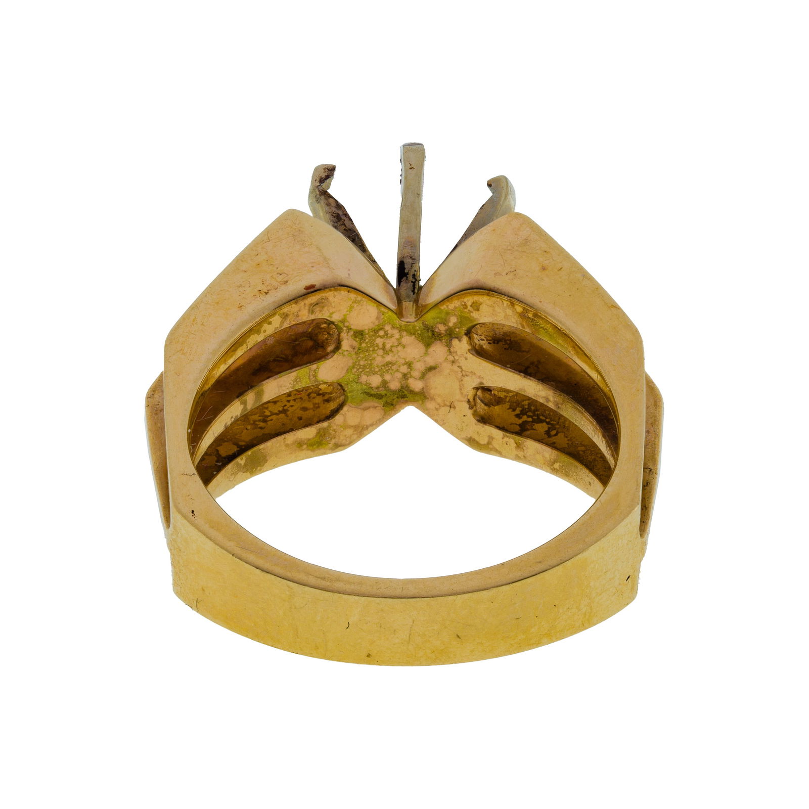 14k Yellow Gold Ring Setting - 3