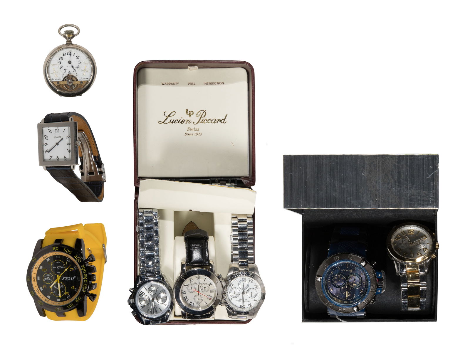Wristwatch and Pocket Watch Assortment (1 of 1)