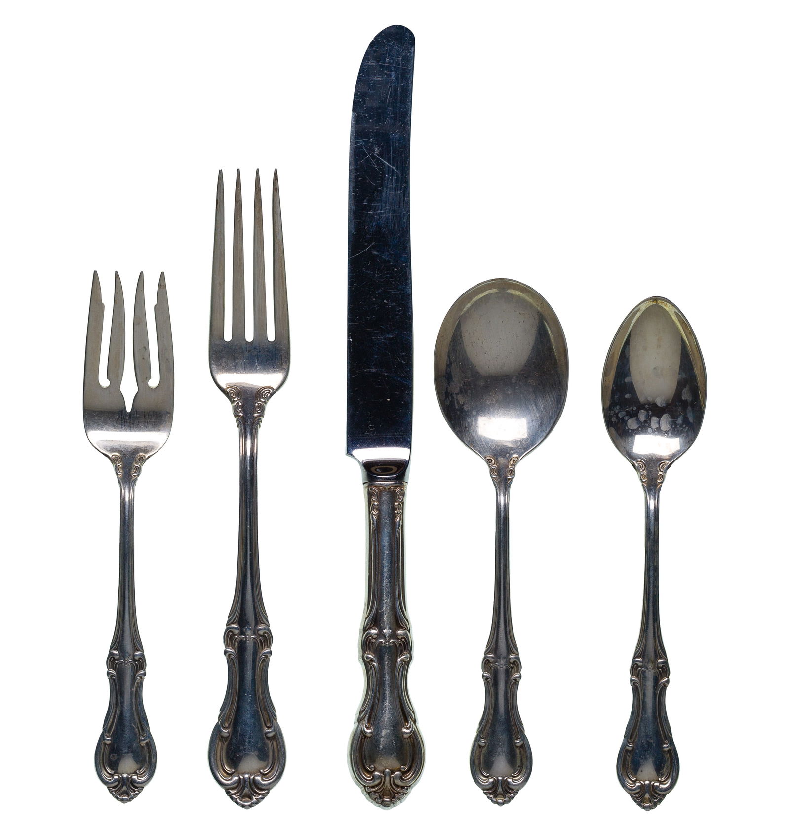 International Joan of Arc Sterling Silver Flatware (1 of 3)