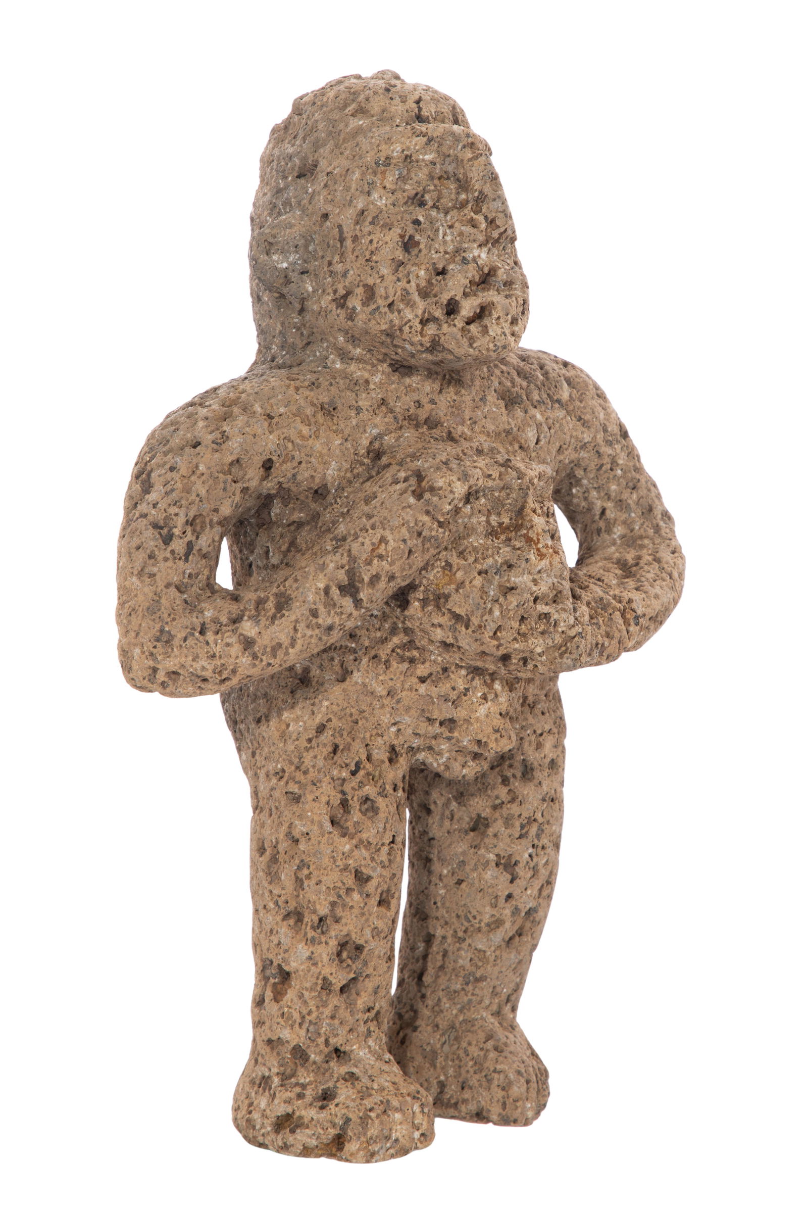 Pre-Columbian Headhunter Figure - 3
