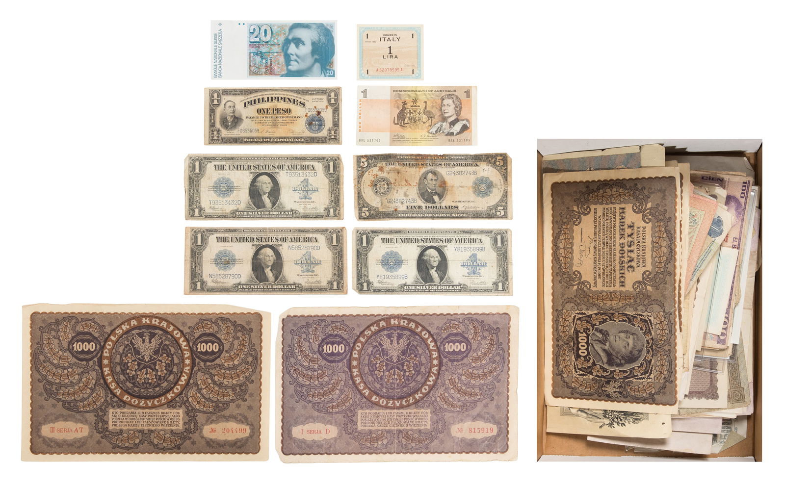 US and World Currency Assortment (1 of 1)