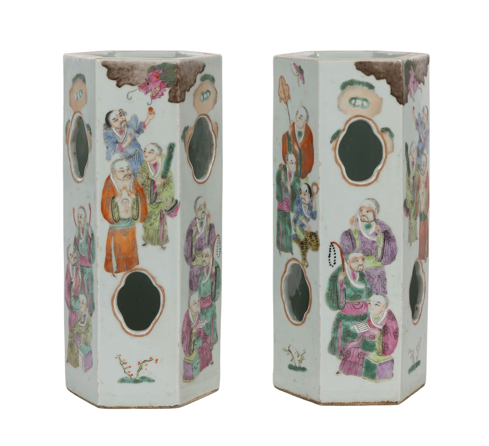 Chinese Porcelain Hat Stands (1 of 3)