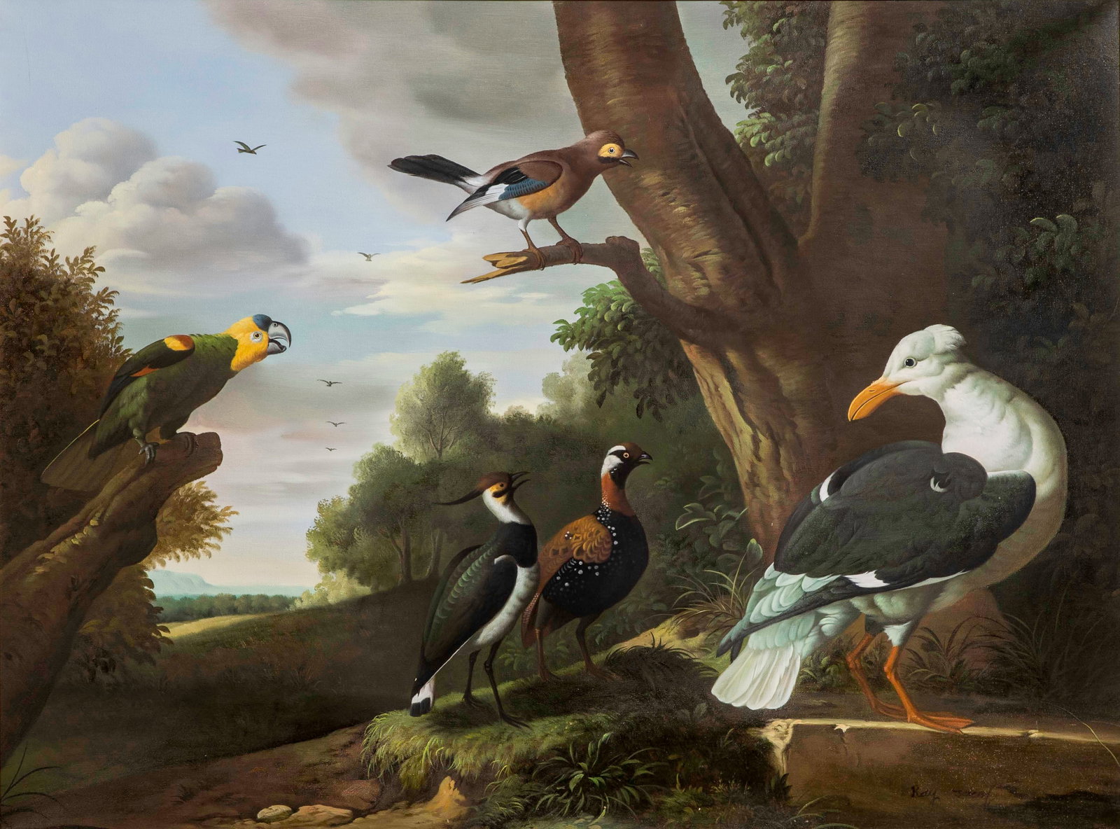 Ray Jacob (American, 20th Century) Oil on Canvas (1 of 4)