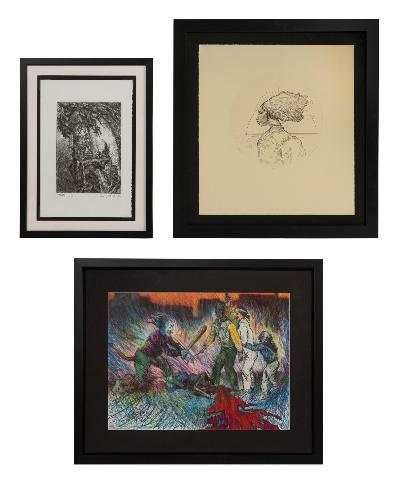 Preston Jackson (American, 1921-2018) Artwork Assortment (1 of 1)