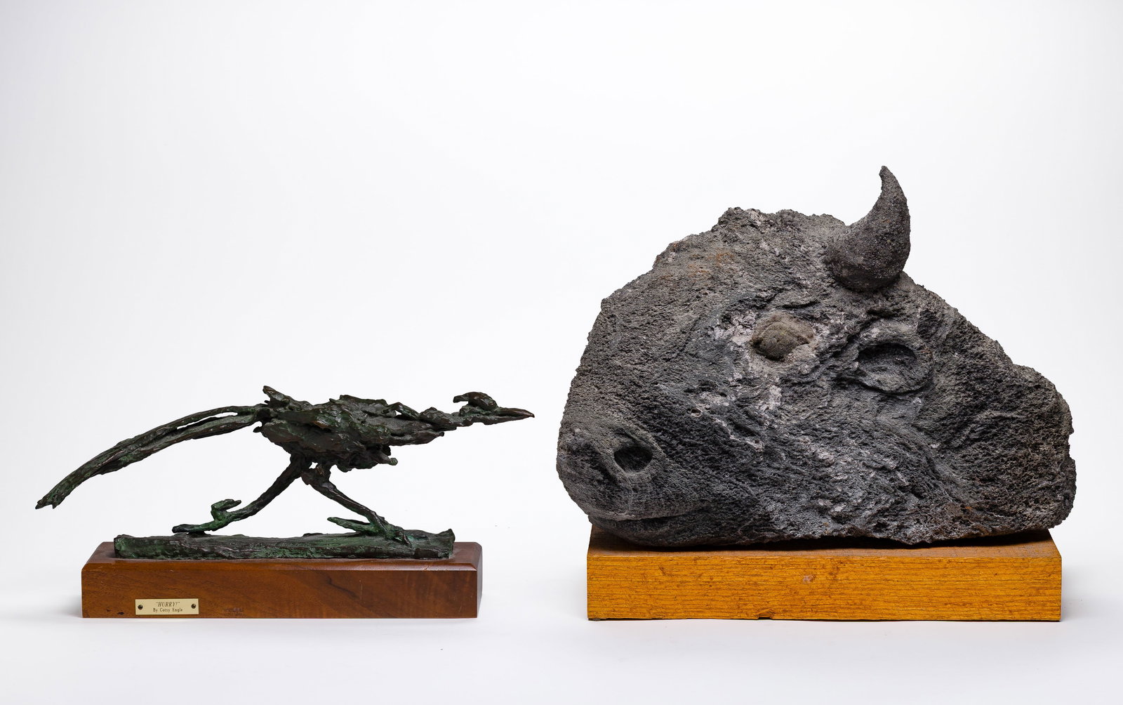 Catherine Cotsy Engle (American, 20th Century) 'Hurry' Bronze Sculpture (1 of 1)