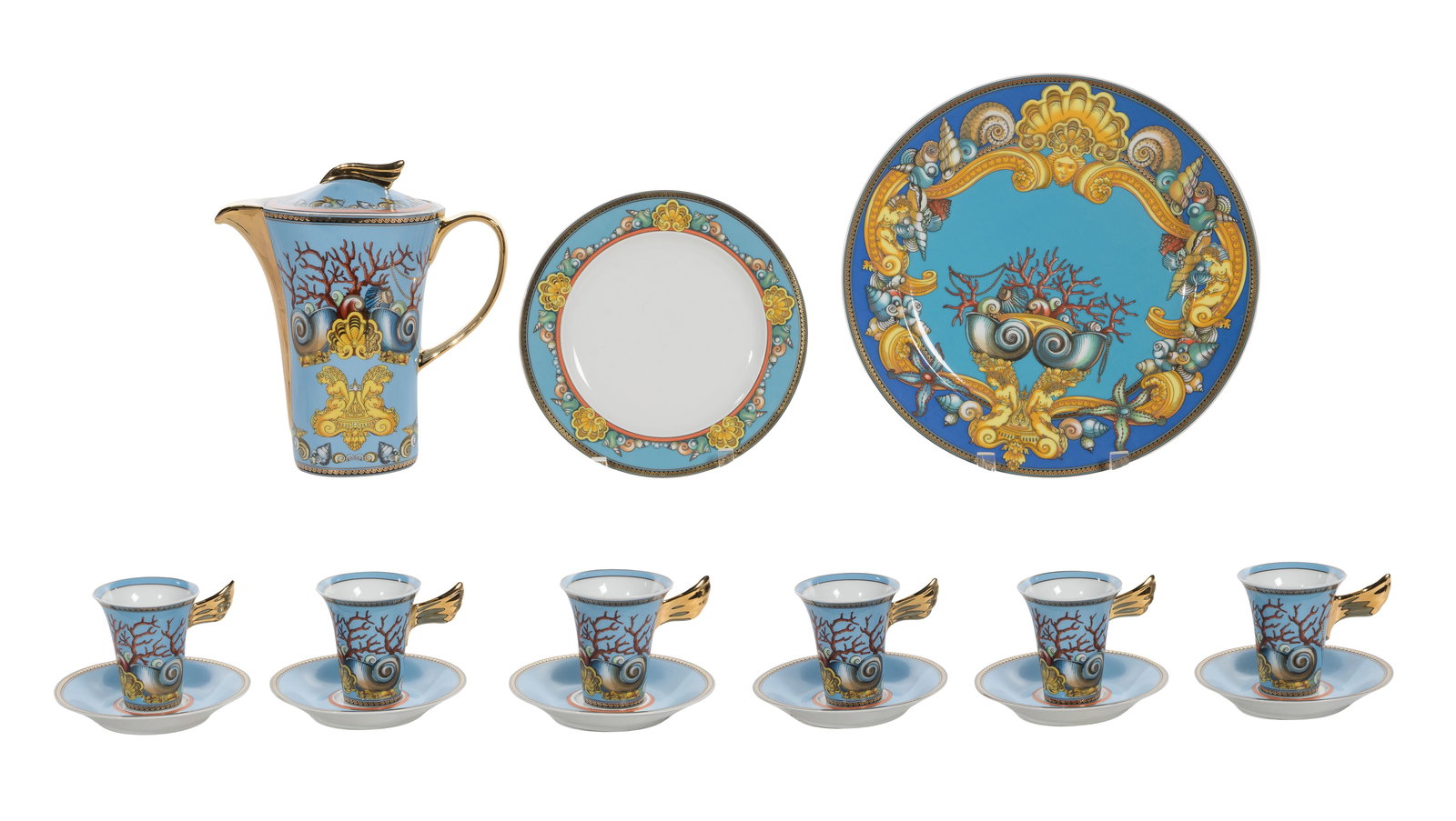 Rosenthal Versace Les Tresors de la Mer Coffee Service (1 of 1)