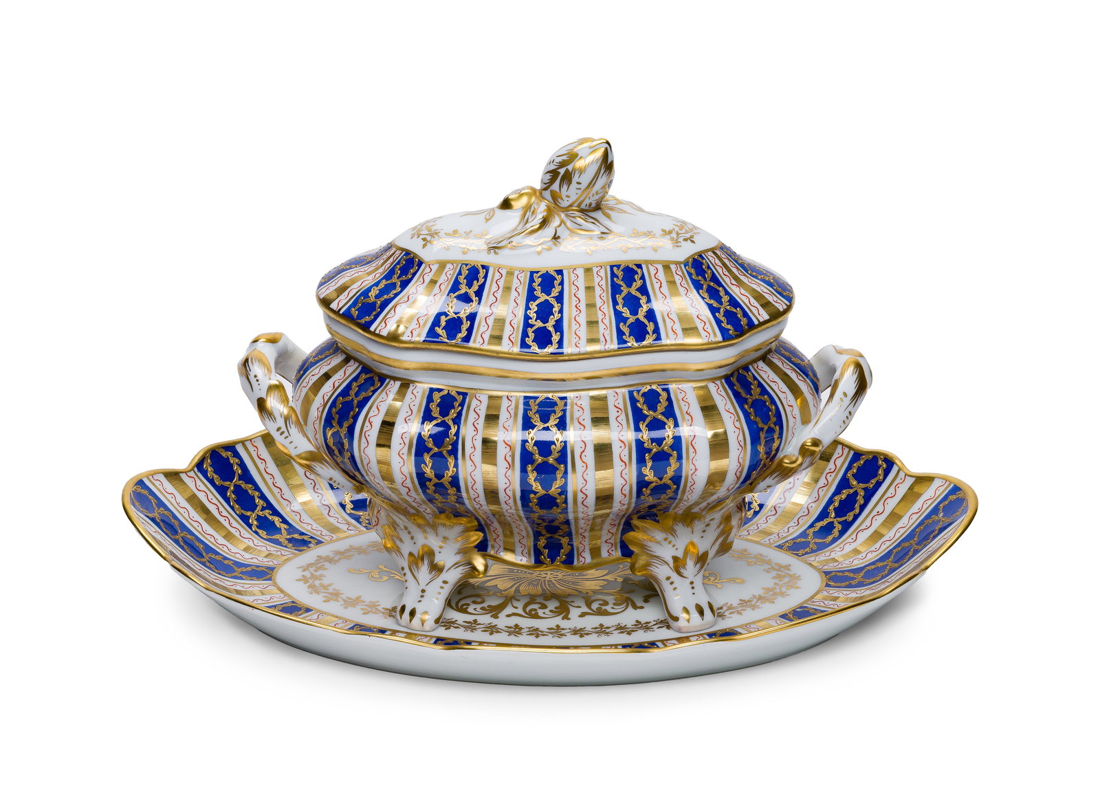 Limoges Le Tallec Gilt Porcelain Lidded Tureen (1 of 4)