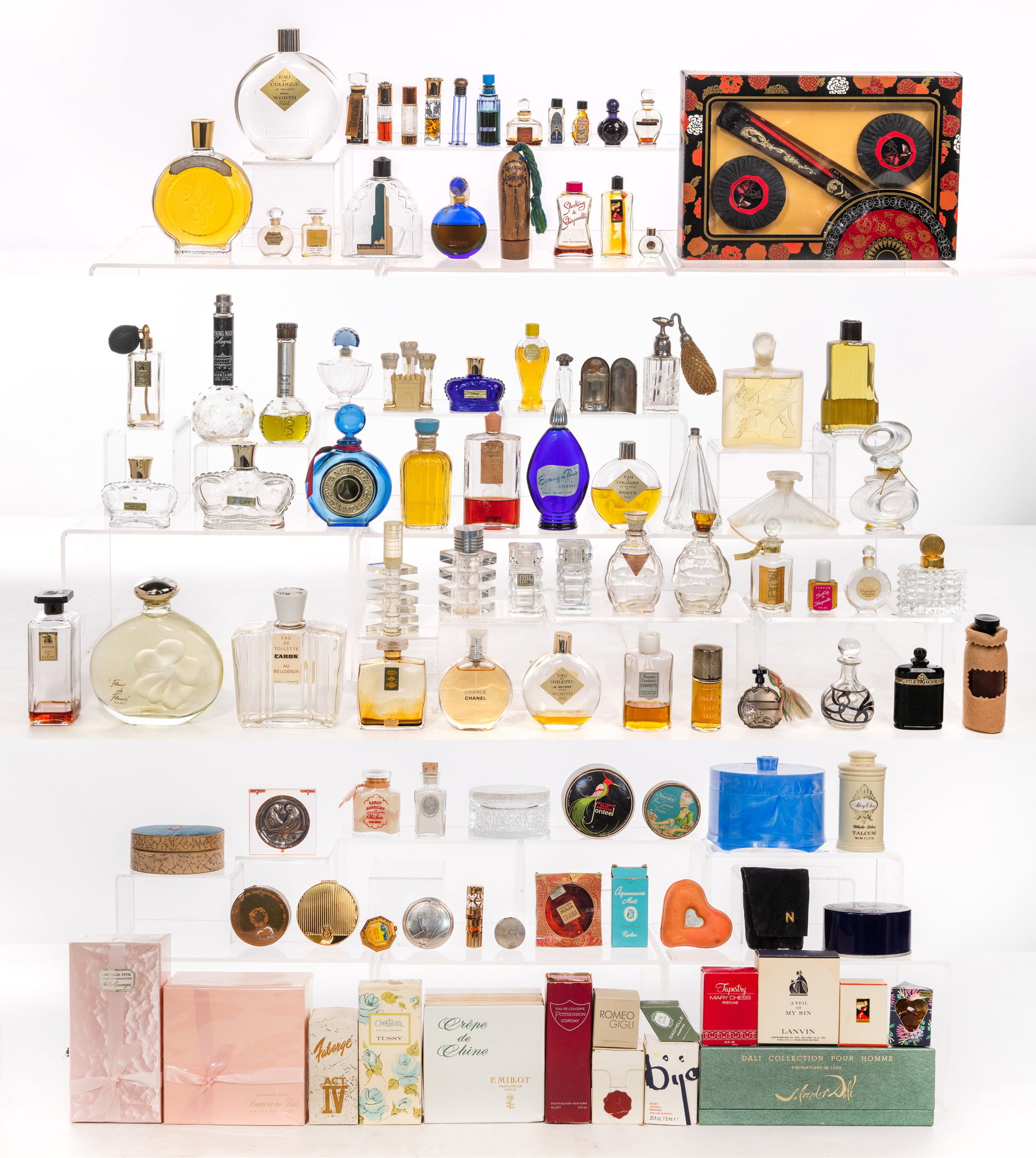 Perfume Bottle and Powder Assortment (1 of 1)