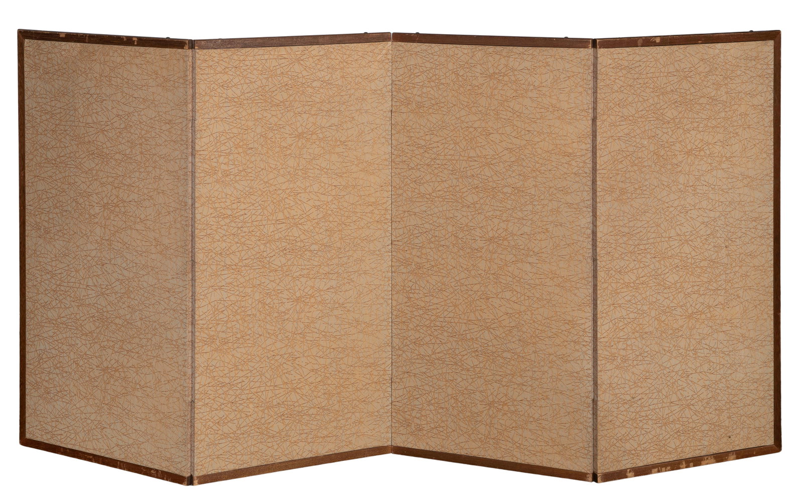 Japanese Silk Wall Screen - 2