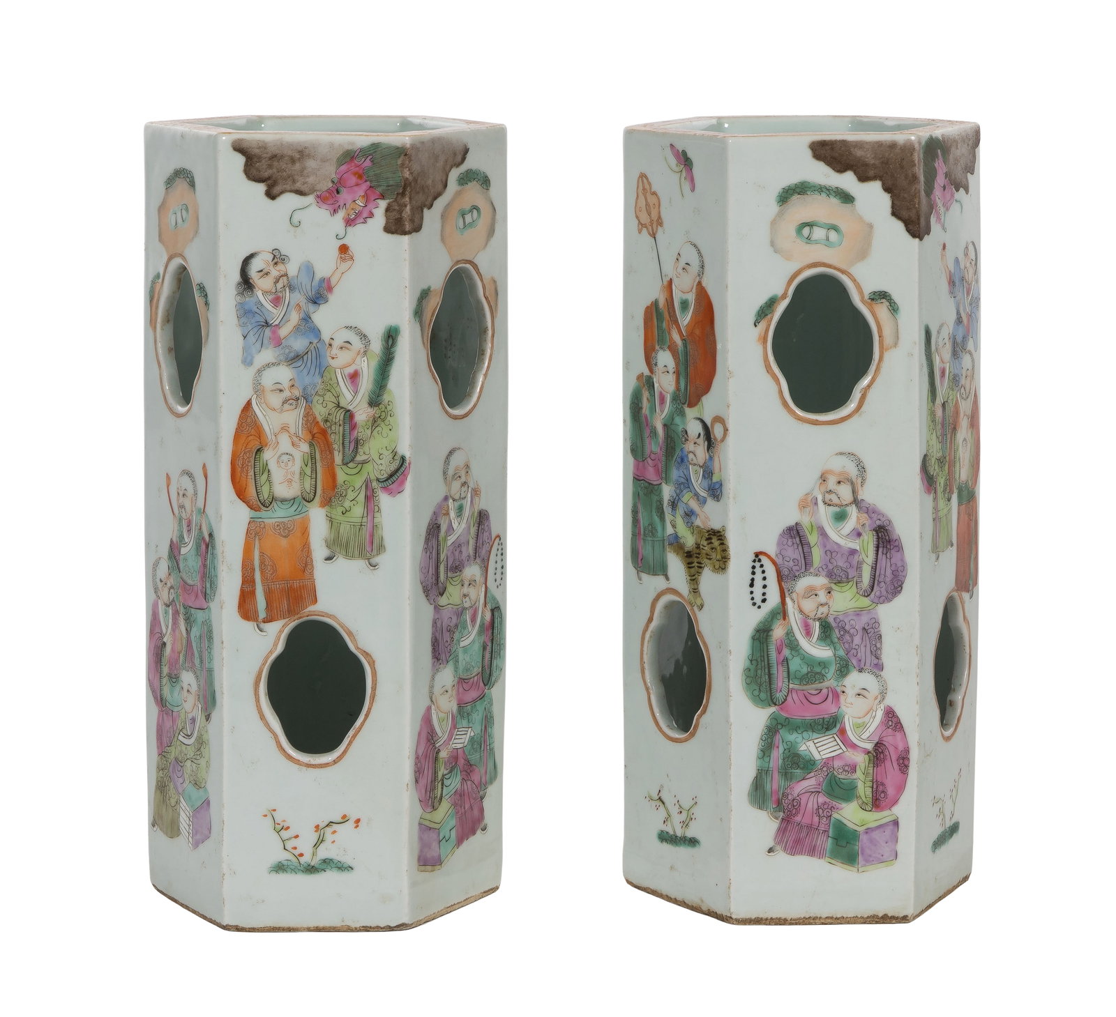 Chinese Porcelain Hat Stands (1 of 3)