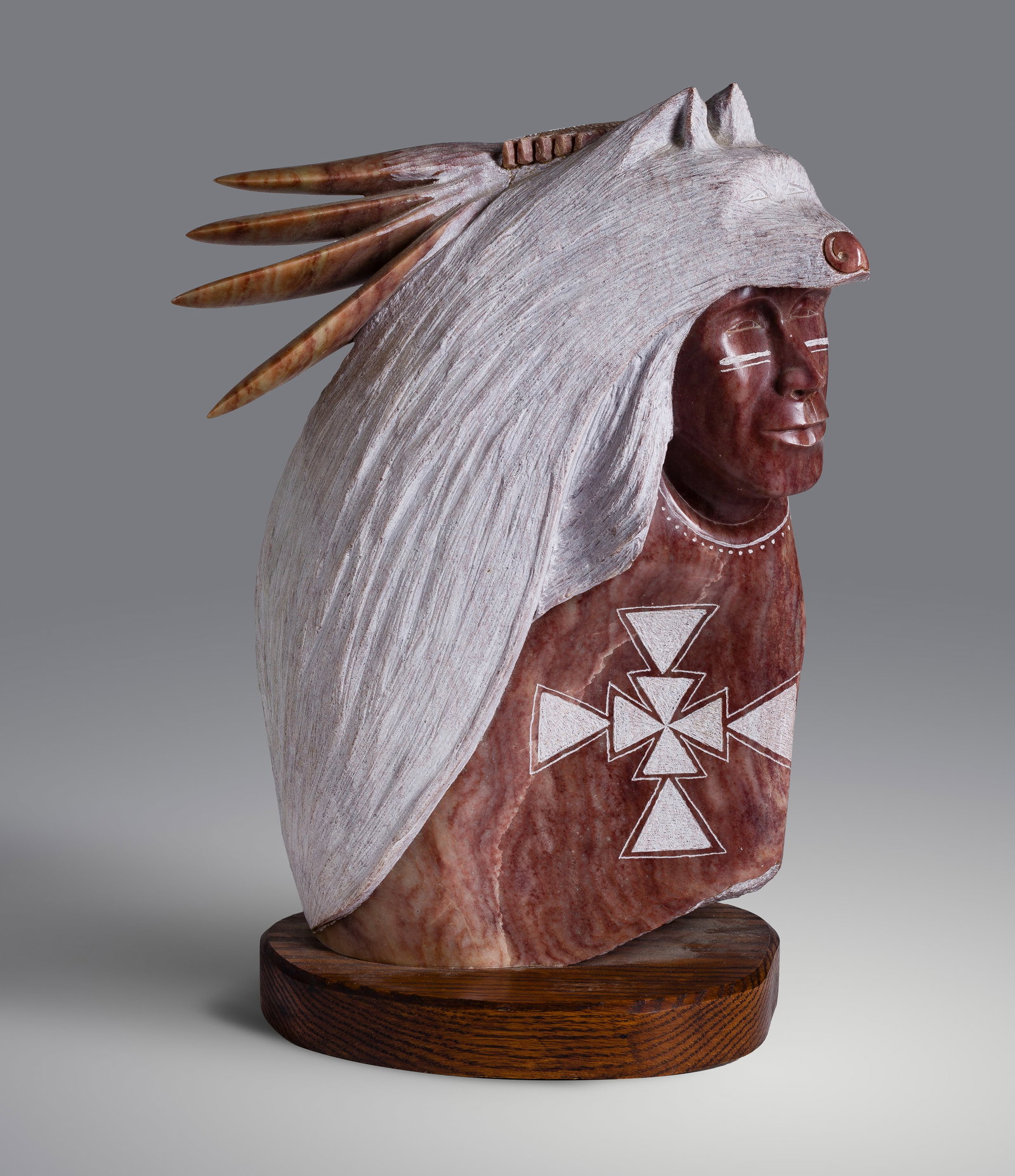 Leslie Pablo (American / Navajo, b.1964) Stone Sculpture (1 of 3)